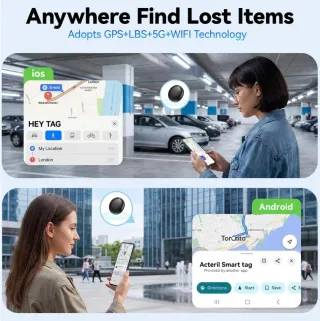 Pack 4 Localizadores GPS coche, maleta, objetos