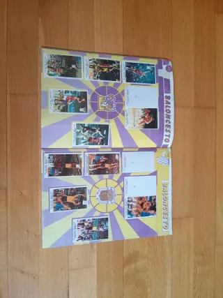 Álbum Cromos Baloncesto 88