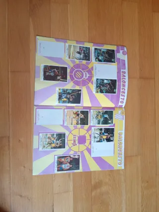 Álbum Cromos Baloncesto 88