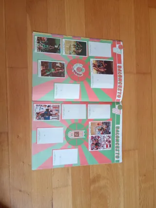 Álbum Cromos Baloncesto 88