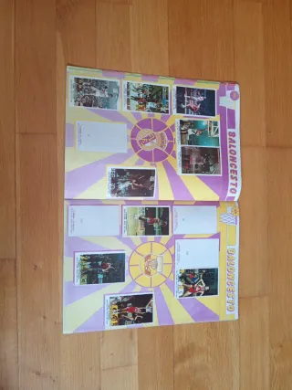 Álbum Cromos Baloncesto 88