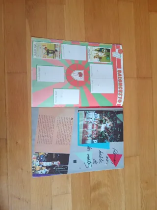 Álbum Cromos Baloncesto 88