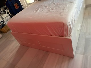 OPORTUNIDAD Conjunto Canape cajonera y colchon