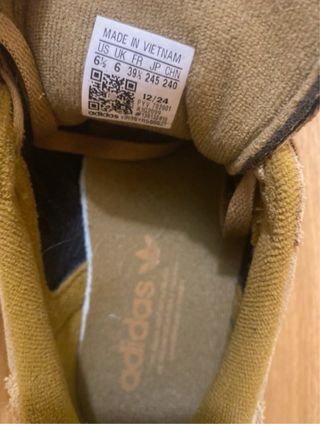 Zapatillas Adidas Gazelle auténticas Talla 39.5
