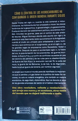 La sangre que mueve el mundo: Geopolítica petróleo