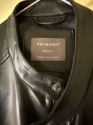 Chaqueta de cuero Primark Talla S
