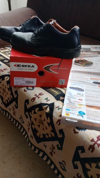 Zapatos de seguridad Cofra Talla 43.NO ENVIO