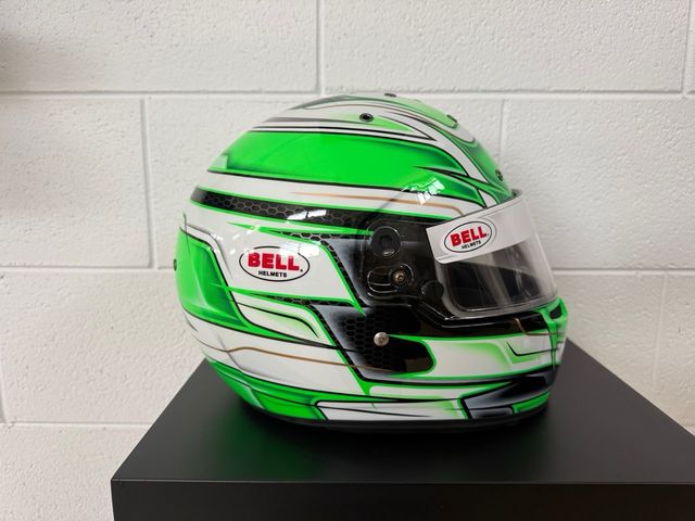 Casco Bell KC7-CMR Venom Green Talla 54 XXS
