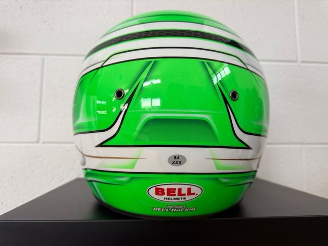 Casco Bell KC7-CMR Venom Green Talla 54 XXS
