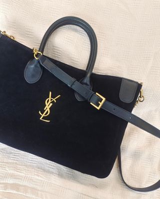 Bolso Tote YSL Negro Mate