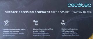 Báscula Cecotec Ecopower 10200 Negra