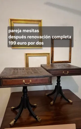 LIQUIDACIÓN muebles restaurados – venta rápida