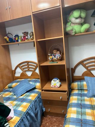 Dormitorio juvenil madera