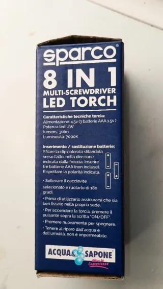 Set Cacciaviti Sparco