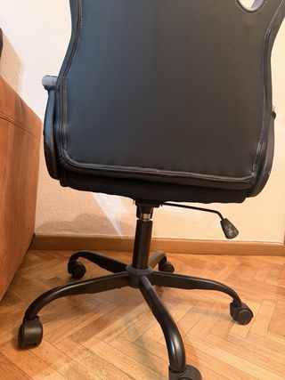Silla Gaming Negra y Gris