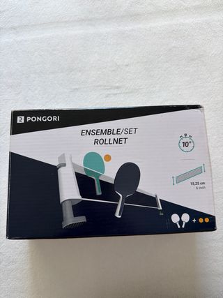Set Ping Pong Pongori Decathlon sin usar