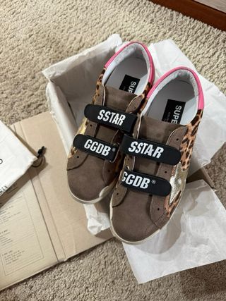 Golden Goose Old School Leopard Talla 38