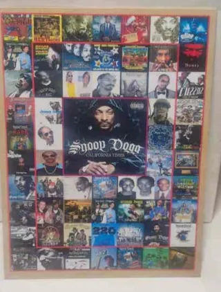 Póster  RAP. HIP.HOP REGGATON