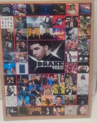 Póster  RAP. HIP.HOP REGGATON