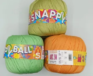 3 ovillos algodón 200g