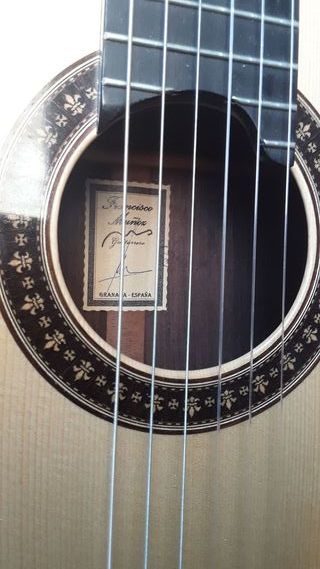 Guitarra Clásica Artesana Francisco Muñoz
