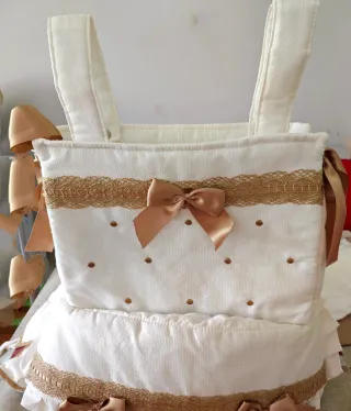 Saco, cubre capazo y bolso de bebé