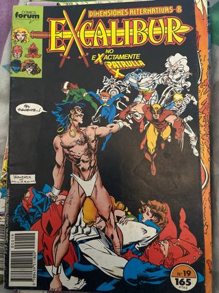 Pack de comics de EXCALIBUR