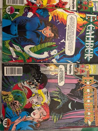 Pack de comics de EXCALIBUR