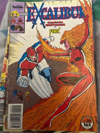Pack de comics de EXCALIBUR
