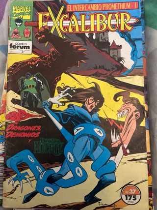 Pack de comics de EXCALIBUR
