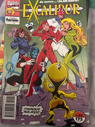 Pack de comics de EXCALIBUR