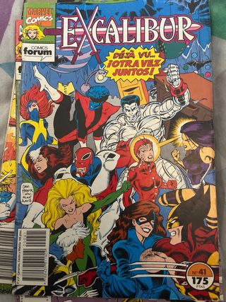 Pack de comics de EXCALIBUR