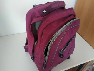 KIPLING = MOCHILA, EQUPAJE DE MANO CON RUEDAS