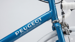 Bicicleta Fixie Peugeot Premiere Retro Azul