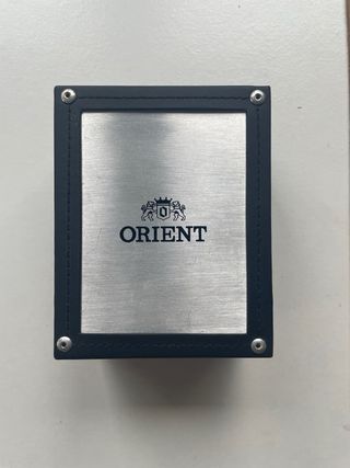 Reloj Orient Automático Esfera Blanca Correa Piel