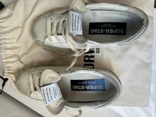 Golden Goose Superstar Blancas y Doradas