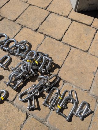 Grilletes de acero inoxidable