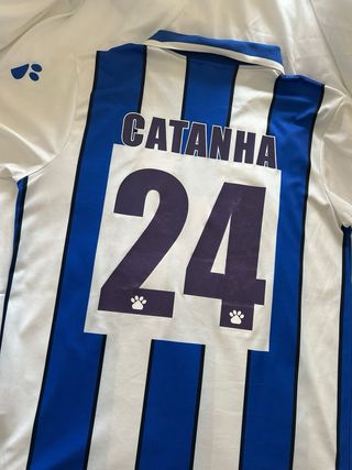 Camiseta Retro Málaga CF Catanha Kelme Talla L