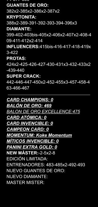 Intercambio Cromos Adrenalyn LaLiga XL 2025-2026