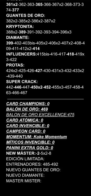 Intercambio Cromos Adrenalyn LaLiga XL 2025-2026
