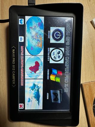 Navegador GPS Portátil Navi Camper Pro X12