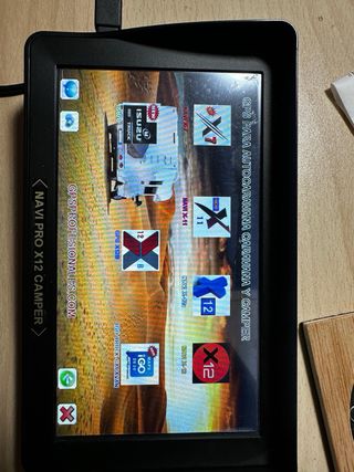 Navegador GPS Portátil Navi Camper Pro X12
