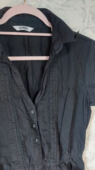 Vestido negro Pull & Bear Talla L