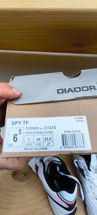 Scarpe calcetto Diadora SPY TF Tg 40