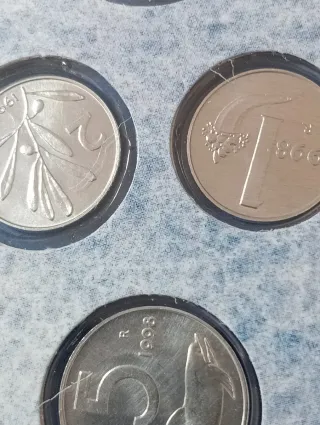 Divisionale Repubblica Italiana 1998 senza argento