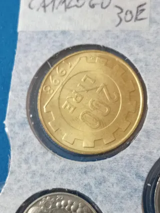 Divisionale Repubblica Italiana 1998 senza argento