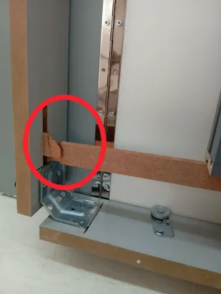 Mesa de comedor cristal y madera