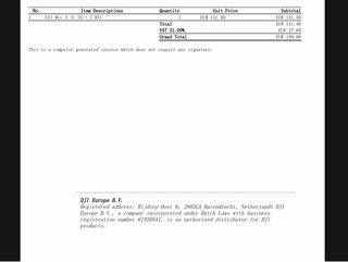 Micrófono DJI Profesional Negro