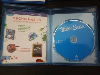 Lote 5 Películas Blu-ray Disney
