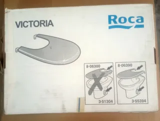 Tapa bidé Roca Victoria Blanca